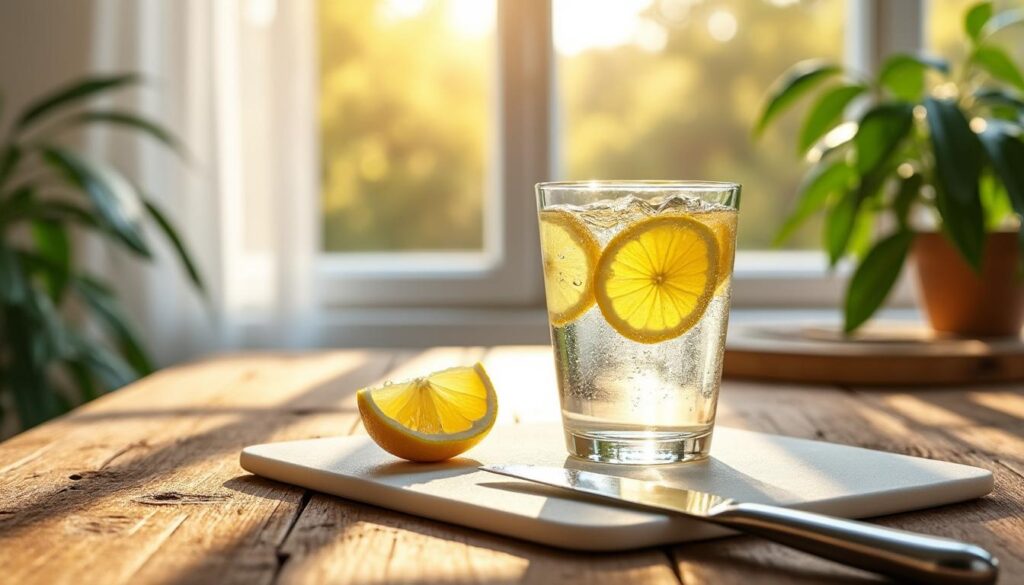 Boire un verre d’eau tiède citronnée au réveil : bienfaits et conseils pour commencer la journée