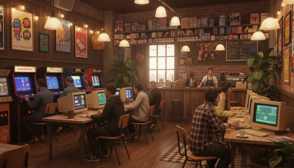 Découvrez Le Café du Rétro : Gaming, Informatique et Culture Vintage